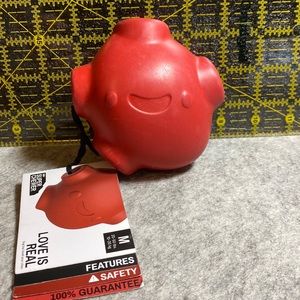 Bark Shop Dog Toy - Love is Real heart - Super Chewer